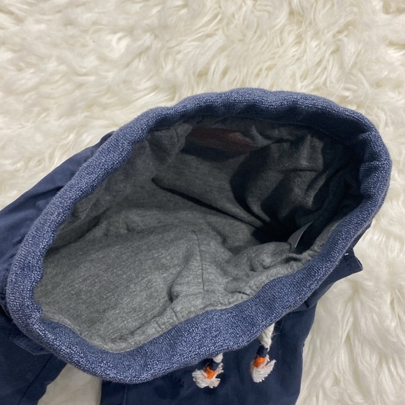 Cat & Jack Gray  Blue Baby Boy Joggers Lining Pants Size 12M ! - Picture 6 of 8